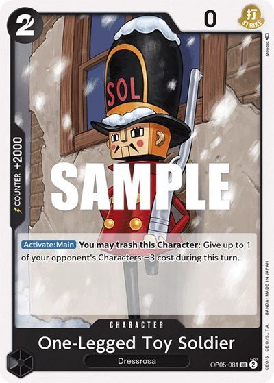 One - Legged Toy Soldier (Awakening of the New Era) Near Mint - Nick Nack's Full Frontal Attack