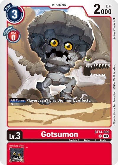 Gotsumon (Blast Ace) Near Mint - Nick Nack's Full Frontal Attack