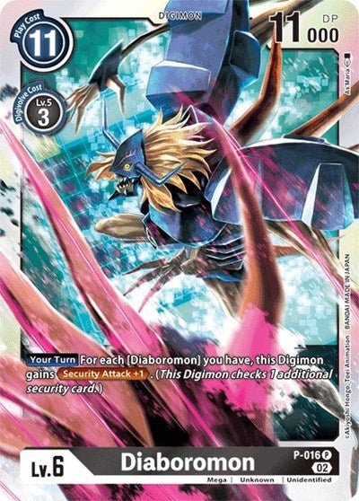 Diaboromon P - 016 (Resurgence Booster Reprint) (Resurgence Booster) Near Mint Foil - Nick Nack's Full Frontal Attack