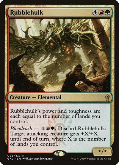 Rubblehulk (Ravnica Allegiance: Guild Kits) Near Mint - Nick Nack's Full Frontal Attack