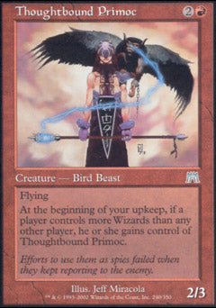 Thoughtbound Primoc (Onslaught) Medium Play