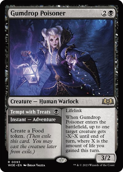 Gumdrop Poisoner (Wilds of Eldraine) Near Mint - Nick Nack's Full Frontal Attack