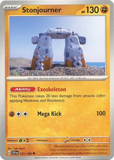 Stonjourner (Scarlet and Violet: Base Set) Near Mint - Nick Nack's Full Frontal Attack