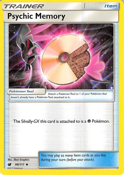 Psychic Memory (SM - Crimson Invasion) Light Play