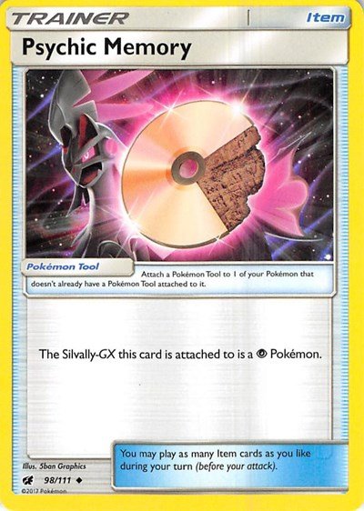 Psychic Memory (SM - Crimson Invasion) Light Play - Nick Nack's Full Frontal Attack