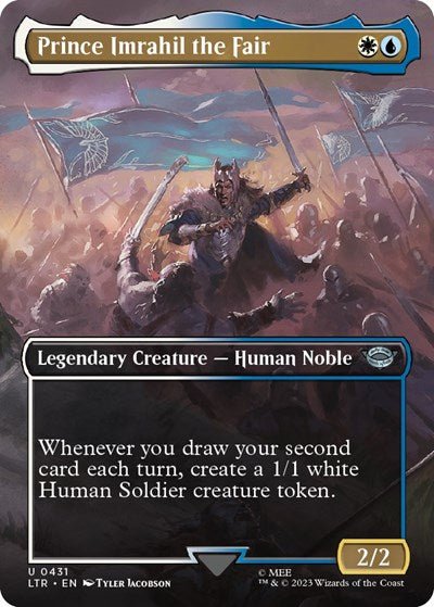 Prince Imrahil the Fair (Borderless) (Universes Beyond: The Lord of the Rings: Tales of Middle-earth) Near Mint - Nick Nack's Full Frontal Attack