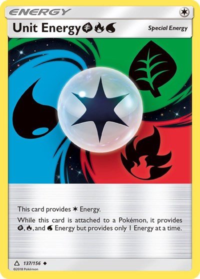 Unit Energy GRW (SM - Ultra Prism) Light Play Reverse Holofoil - Nick Nack's Full Frontal Attack