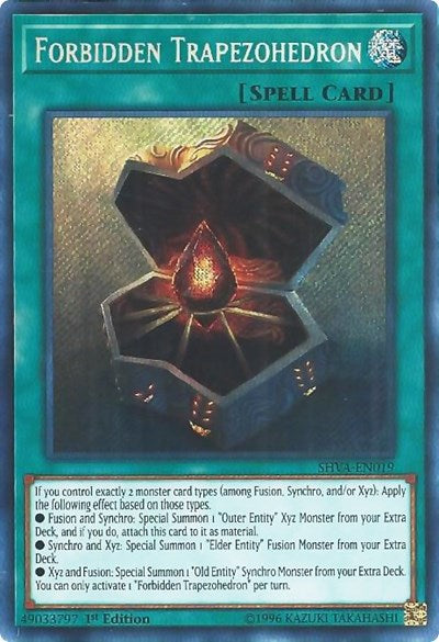 Forbidden Trapezohedron (Shadows in Valhalla) Light Play 1st Edition