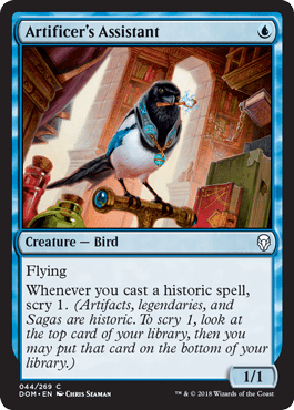 Artificer's Assistant (Dominaria) Near Mint - Nick Nack's Full Frontal Attack