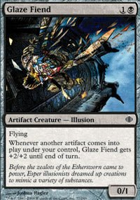 Glaze Fiend (Shards of Alara) Light Play - Nick Nack's Full Frontal Attack