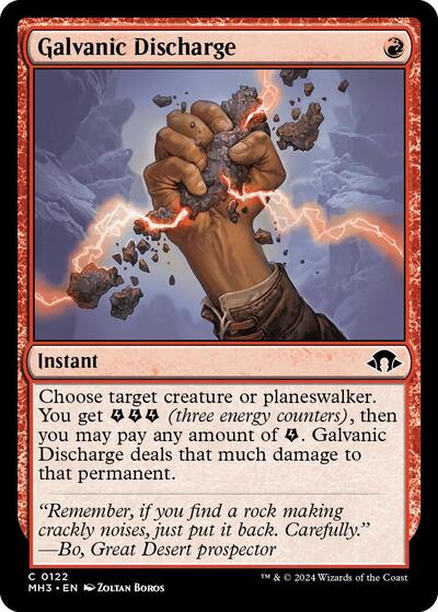 Galvanic Discharge (Modern Horizons 3) Near Mint - Nick Nack's Full Frontal Attack