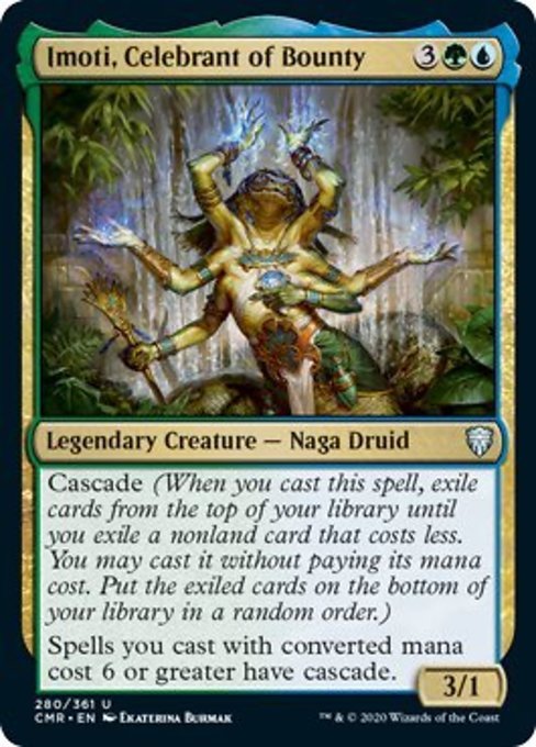 Imoti, Celebrant of Bounty (Commander Legends) Near Mint - Nick Nack's Full Frontal Attack