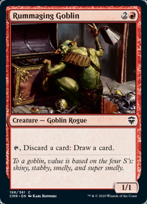 Rummaging Goblin (Commander Legends) Near Mint - Nick Nack's Full Frontal Attack