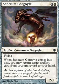 Sanctum Gargoyle (Shards of Alara) Light Play - Nick Nack's Full Frontal Attack