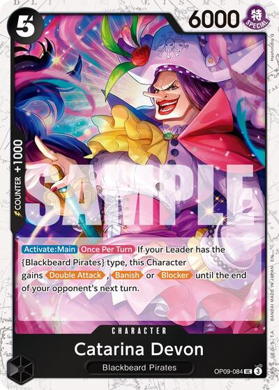Catarina Devon (Pirate Foil) (Premium Booster - The Best - Vol. 2) Near Mint Foil - Nick Nack's Full Frontal Attack