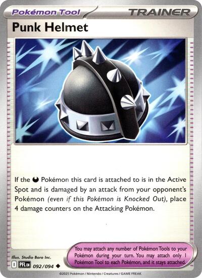 Punk Helmet (ME02: Phantasmal Flames) Near Mint Reverse Holofoil - Nick Nack's Full Frontal Attack