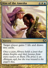 Kiss of the Amesha (Shards of Alara) Light Play - Nick Nack's Full Frontal Attack
