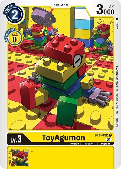 ToyAgumon (X Record) Near Mint - Nick Nack's Full Frontal Attack