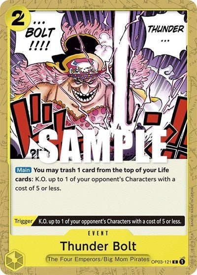 Thunder Bolt (Pillars of Strength) Near Mint - Nick Nack's Full Frontal Attack
