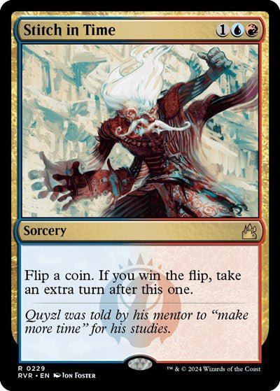 Stitch in Time (Ravnica Remastered) Near Mint Foil - Nick Nack's Full Frontal Attack