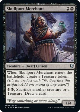 Skullport Merchant (Commander Legends: Battle for Baldur's Gate) Near Mint - Nick Nack's Full Frontal Attack
