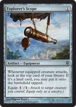Explorer's Scope (Conspiracy) Near Mint - Nick Nack's Full Frontal Attack