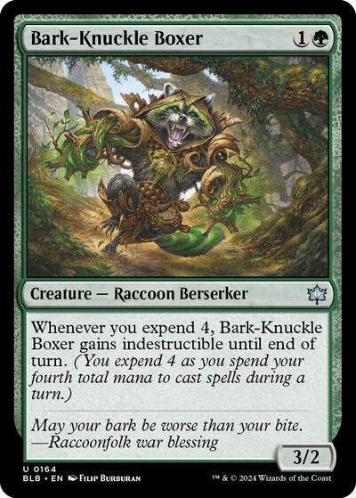 Bark-Knuckle Boxer (Bloomburrow) Near Mint