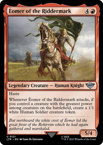 Eomer of the Riddermark (Universes Beyond: The Lord of the Rings: Tales of Middle-earth) Near Mint - Nick Nack's Full Frontal Attack