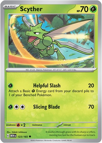 Scyther (Scarlet and Violet: 151) Near Mint