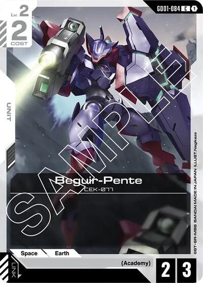 Beguir - Pente (Newtype Rising) Near Mint - Nick Nack's Full Frontal Attack