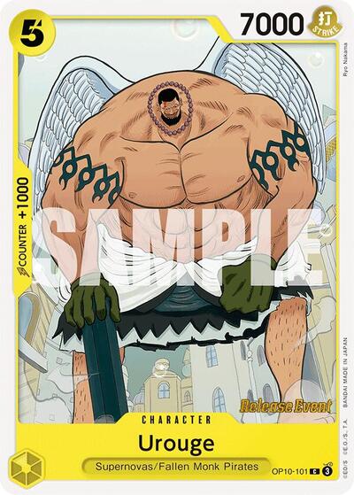 Urouge (Royal Blood Release Event Cards) Near Mint - Nick Nack's Full Frontal Attack