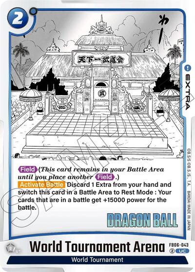 World Tournament Arena (Manga Booster 01) Near Mint - Nick Nack's Full Frontal Attack