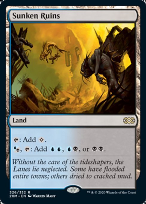 Sunken Ruins (Double Masters) Near Mint - Nick Nack's Full Frontal Attack