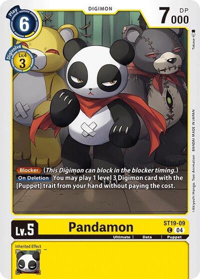 Pandamon (Starter Deck 19: Fable Waltz) Near Mint - Nick Nack's Full Frontal Attack