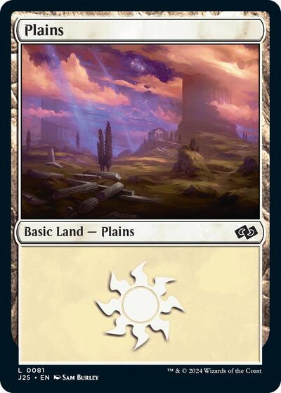 Plains (0081) (Foundations Jumpstart) Near Mint - Nick Nack's Full Frontal Attack