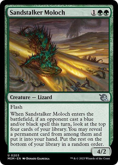 Sandstalker Moloch (March of the Machine) Near Mint - Nick Nack's Full Frontal Attack