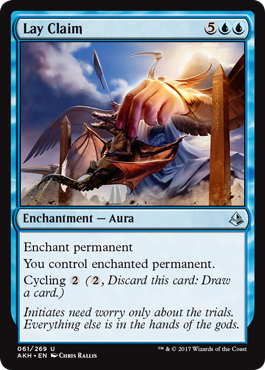Lay Claim (Amonkhet) Near Mint