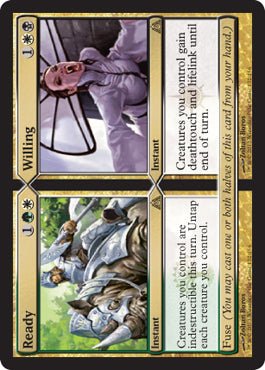 Ready / Willing (Dragon's Maze) Near Mint - Nick Nack's Full Frontal Attack