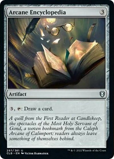 Arcane Encyclopedia (Commander Legends: Battle for Baldur's Gate) Near Mint - Nick Nack's Full Frontal Attack