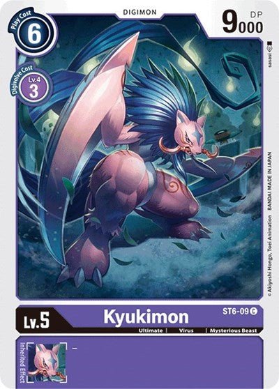 Kyukimon (Starter Deck 06: Venomous Violet) Near Mint - Nick Nack's Full Frontal Attack