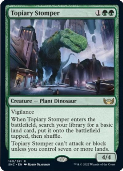 Topiary Stomper (Streets of New Capenna) Near Mint Foil