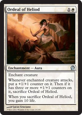 Ordeal of Heliod (Theros) Near Mint - Nick Nack's Full Frontal Attack
