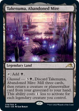 Takenuma, Abandoned Mire (Kamigawa: Neon Dynasty) Near Mint - Nick Nack's Full Frontal Attack