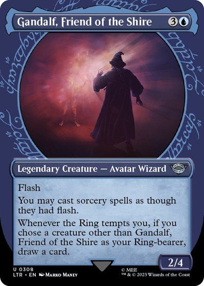 Gandalf, Friend of the Shire (Showcase) (Universes Beyond: The Lord of the Rings: Tales of Middle-earth) Near Mint - Nick Nack's Full Frontal Attack
