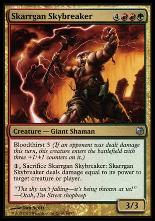 Skarrgan Skybreaker (Duel Decks: Heroes vs Monsters) Near Mint - Nick Nack's Full Frontal Attack