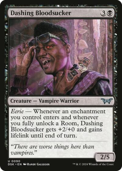 Dashing Bloodsucker (Duskmourn: House of Horror) Near Mint