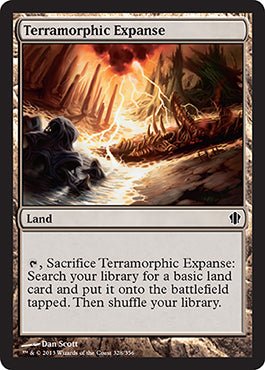 Terramorphic Expanse (Commander 2013 Edition) Near Mint - Nick Nack's Full Frontal Attack