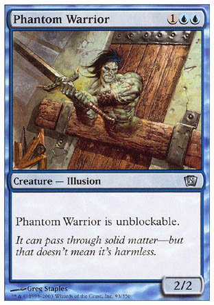 Phantom Warrior (8th Edition) Near Mint - Nick Nack's Full Frontal Attack