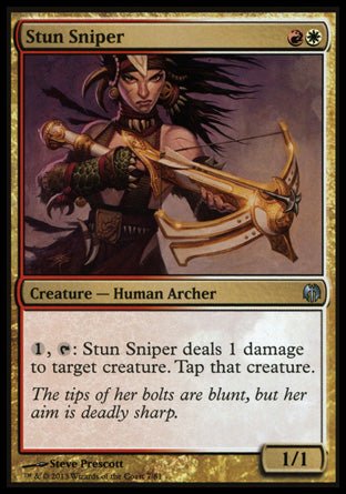 Stun Sniper (Duel Decks: Heroes vs Monsters) Near Mint - Nick Nack's Full Frontal Attack
