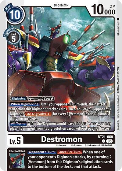 Destromon (World Convergence) Near Mint - Nick Nack's Full Frontal Attack